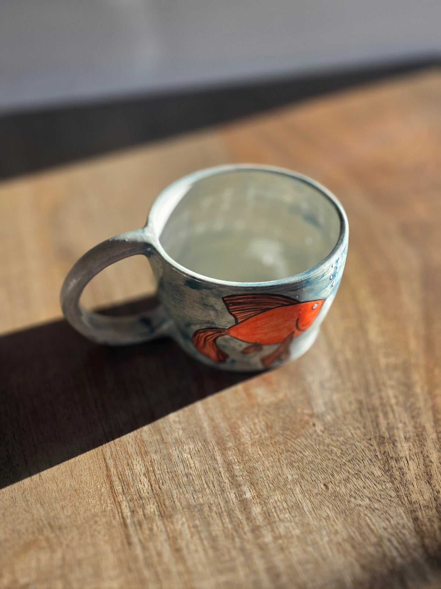 The Little Goldfish Handmade Ceramic Mug