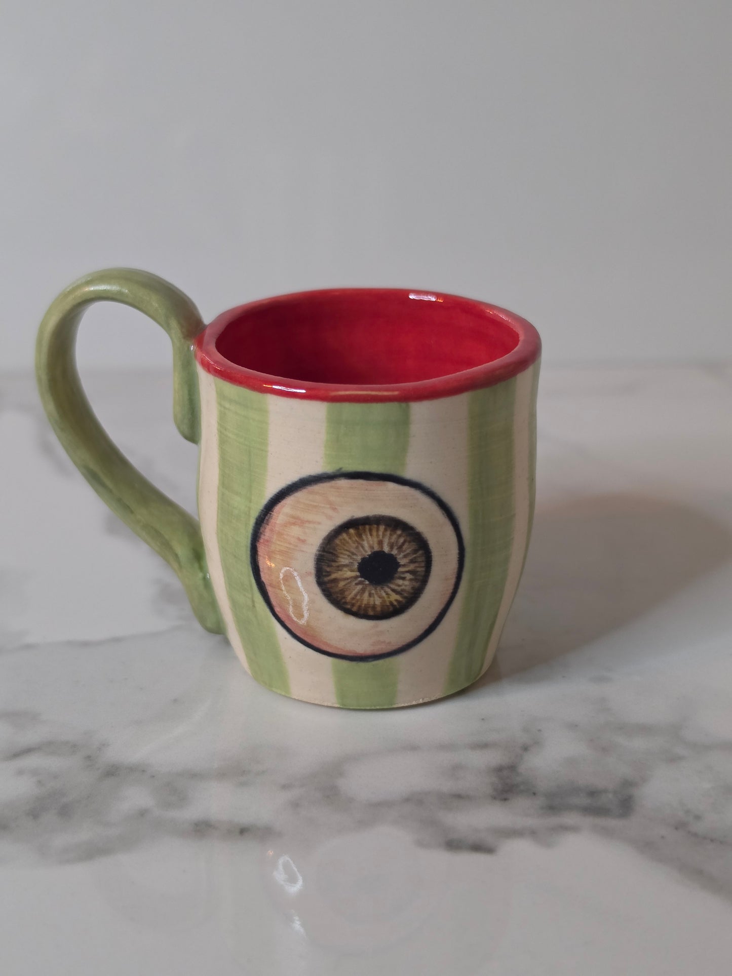 Ceramic Eyeball Espresso Cup