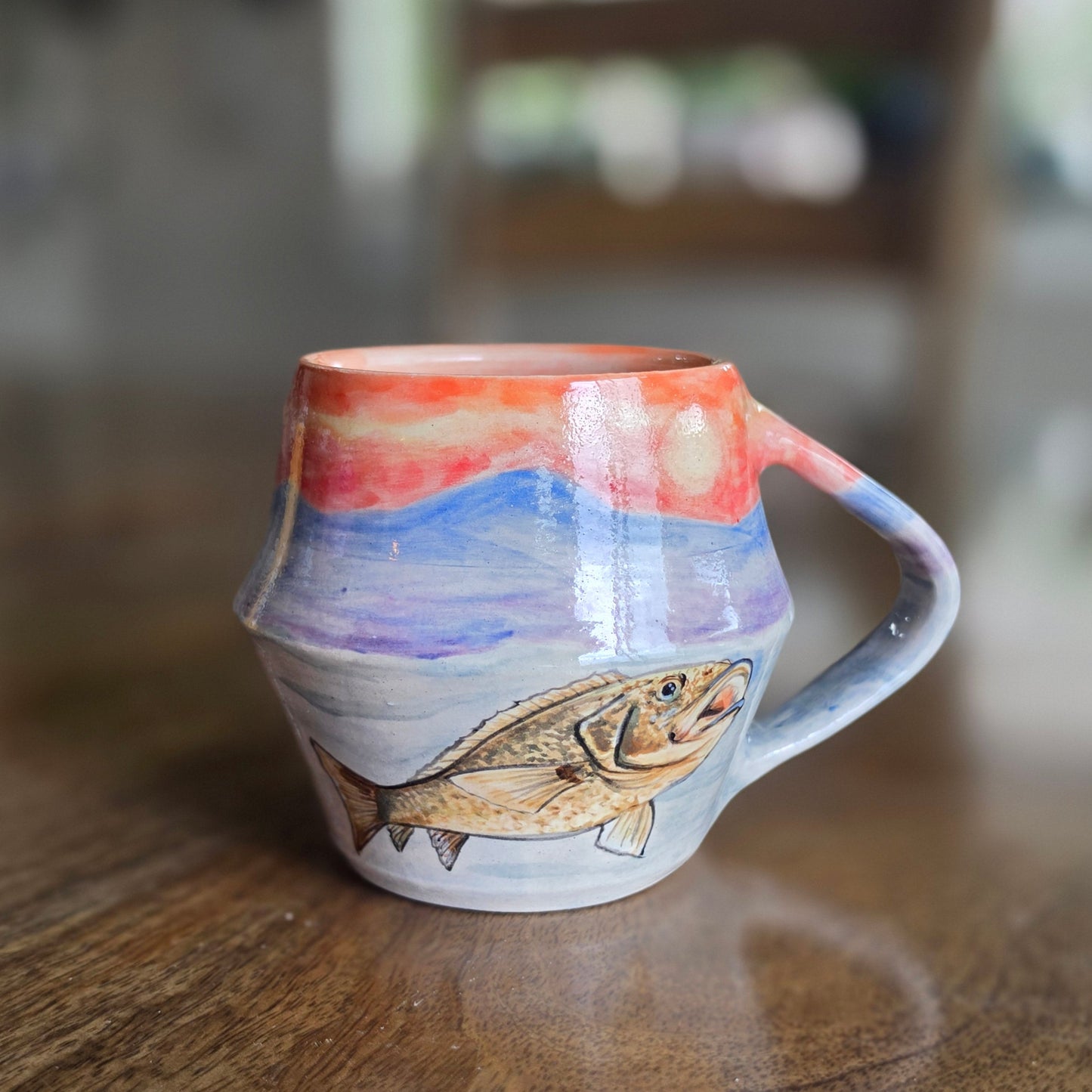 The Sunset Catch Ceramic Mug