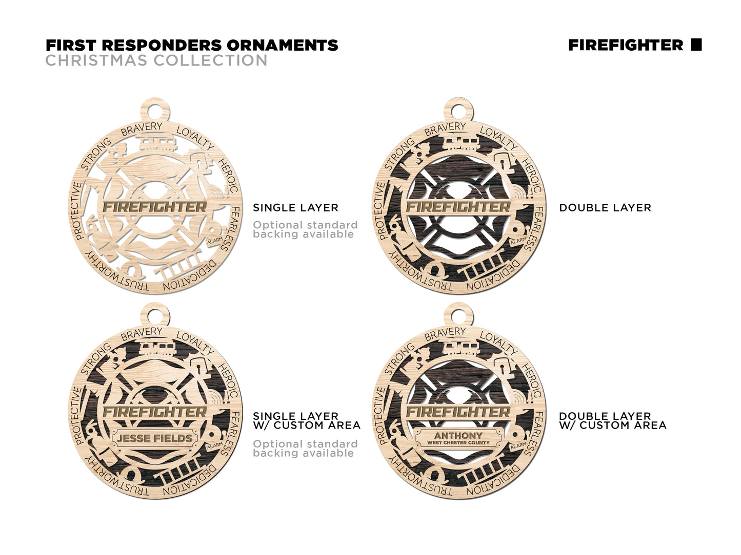 Firefighter Ornament