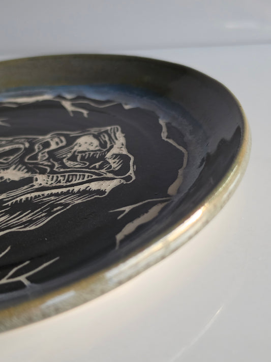 The Apex Predator Ceramic Plate