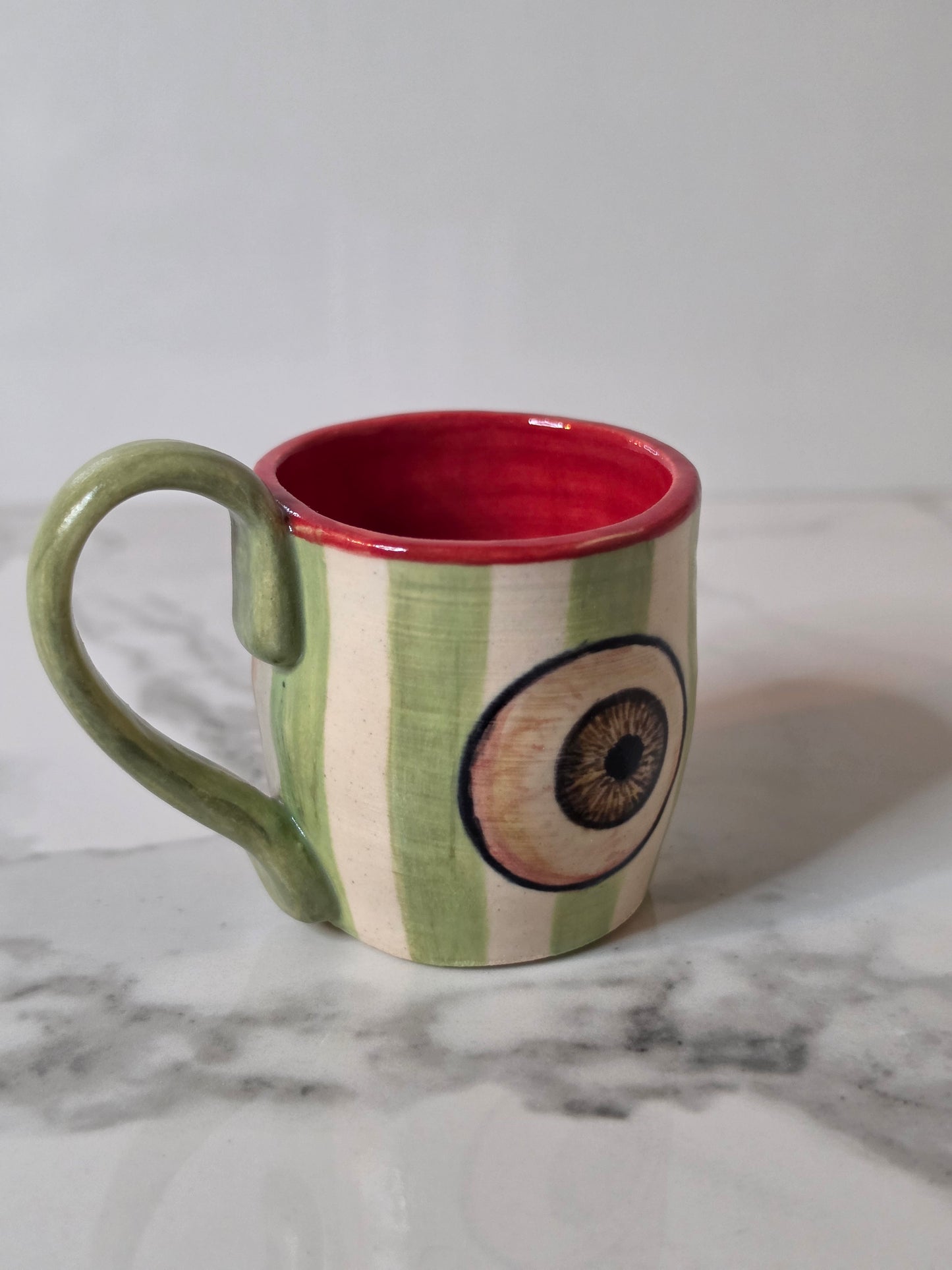 Ceramic Eyeball Espresso Cup