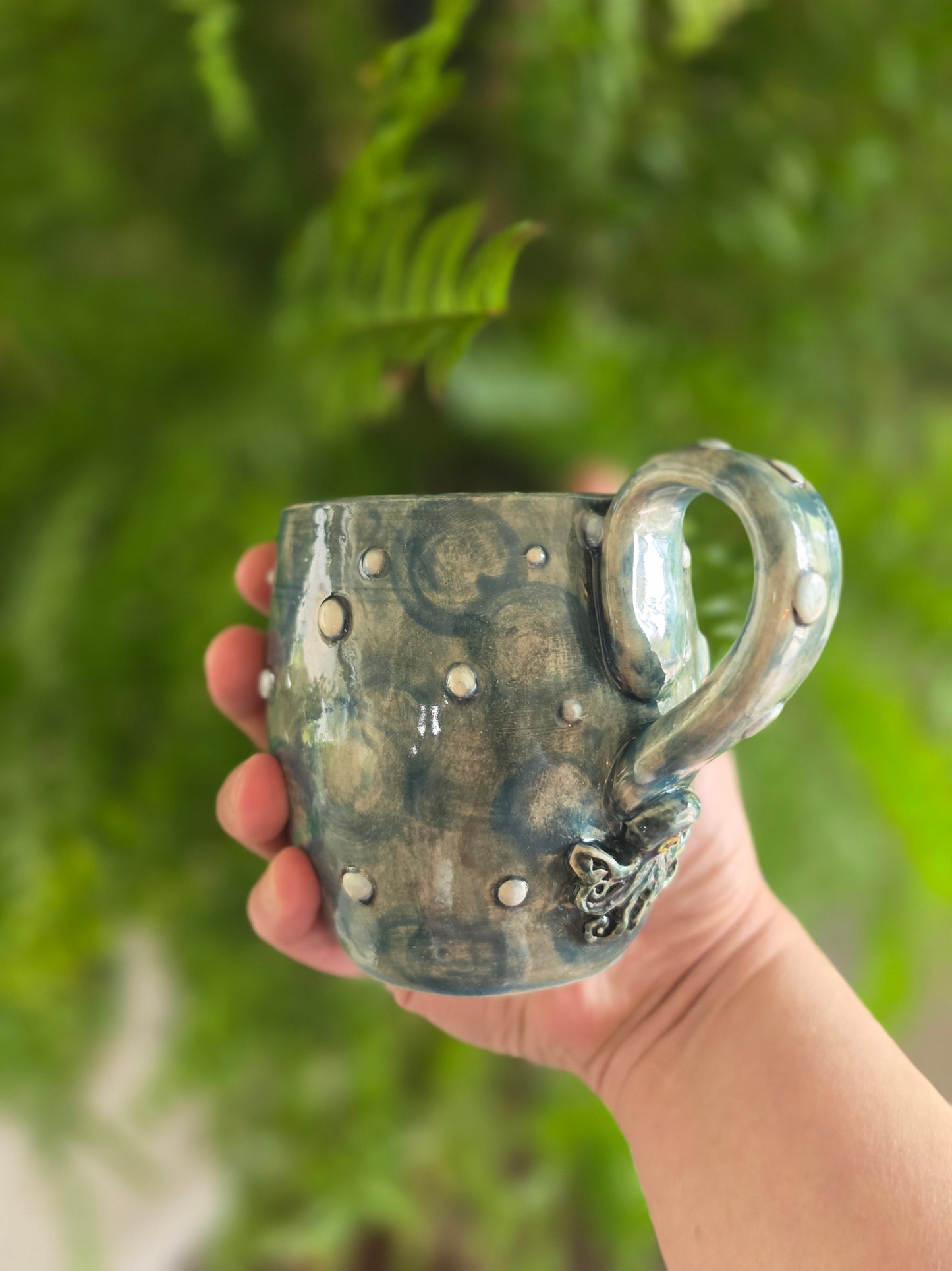 The Deep Sea Octopus Stoneware Mug