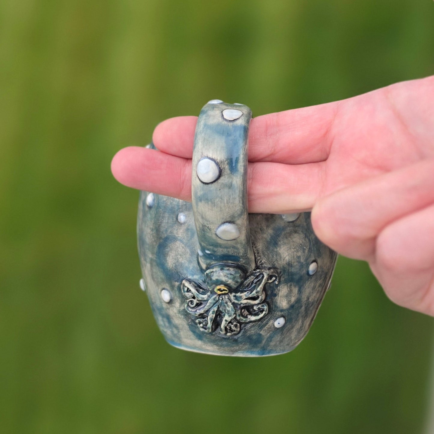 The Deep Sea Octopus Stoneware Mug