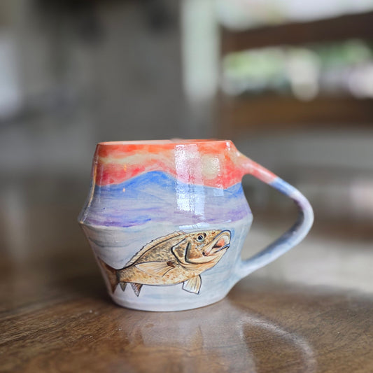 The Sunset Catch Ceramic Mug