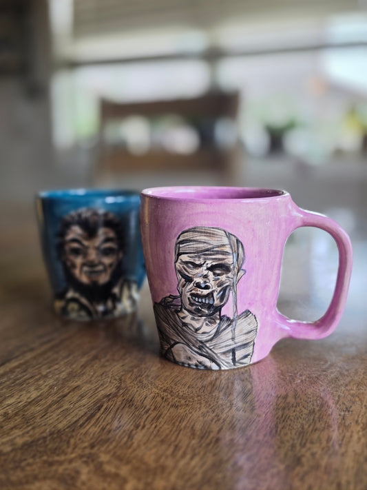 The Classic Mummy Hand-Painted Ceramic Mug