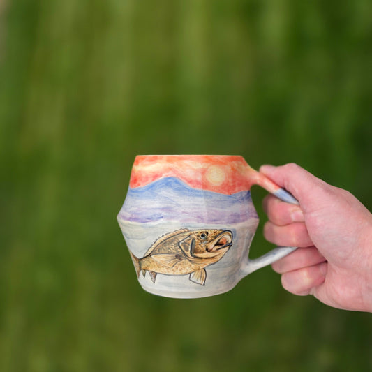 The Sunset Catch Ceramic Mug