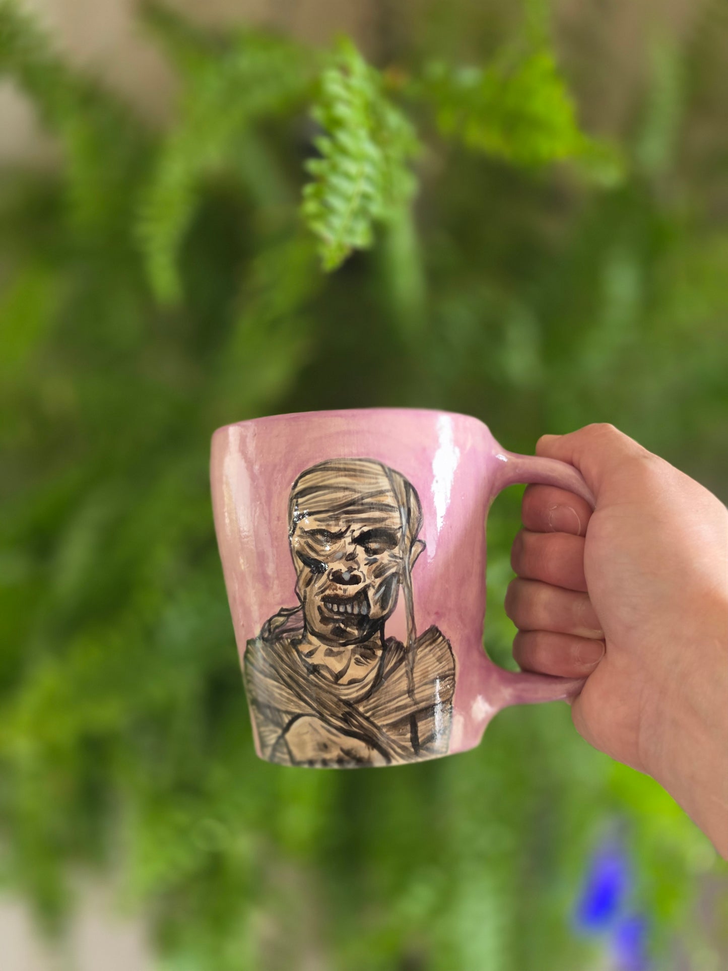 The Classic Mummy Hand-Painted Ceramic Mug