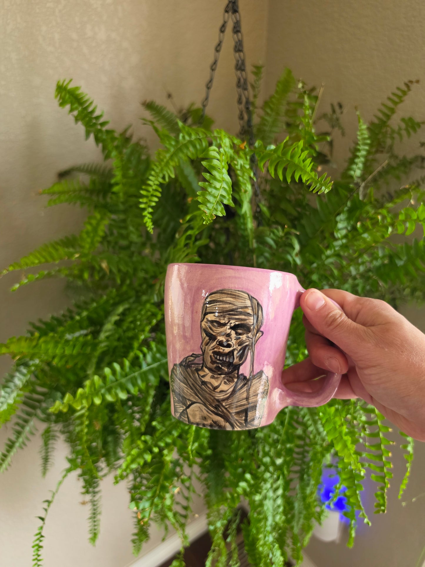 The Classic Mummy Hand-Painted Ceramic Mug