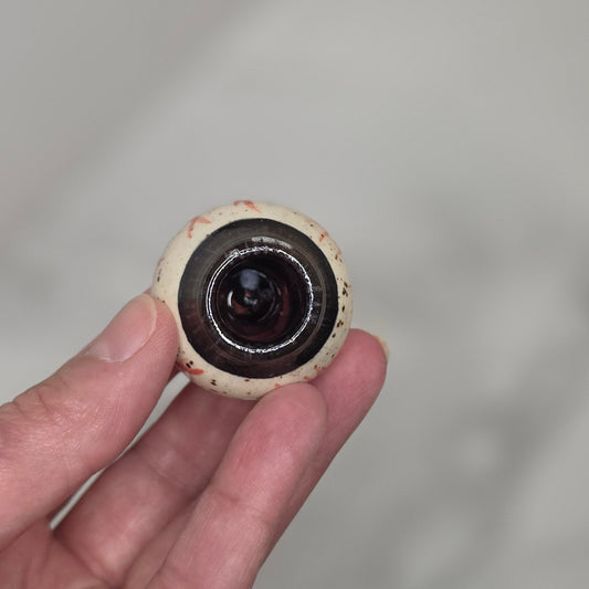 Eyeball Ceramic Miniature Bud Vase