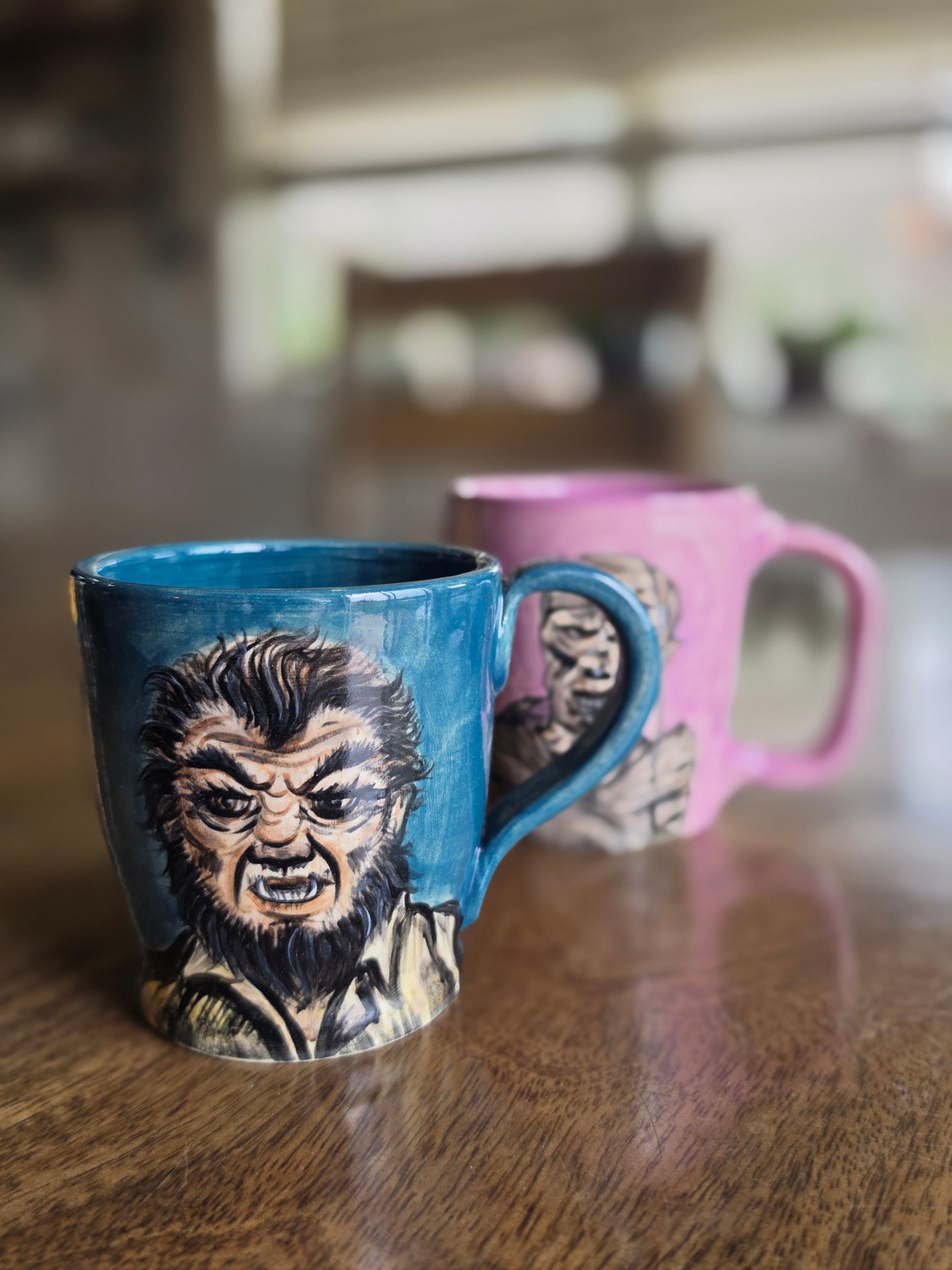 The Classic Werewolf Hand-Painted Ceramic Mug