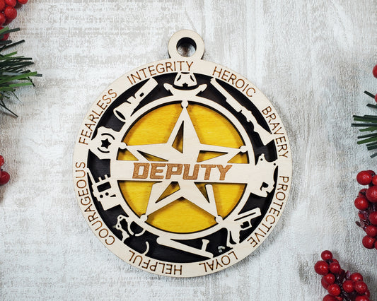 Sheriff Ornament