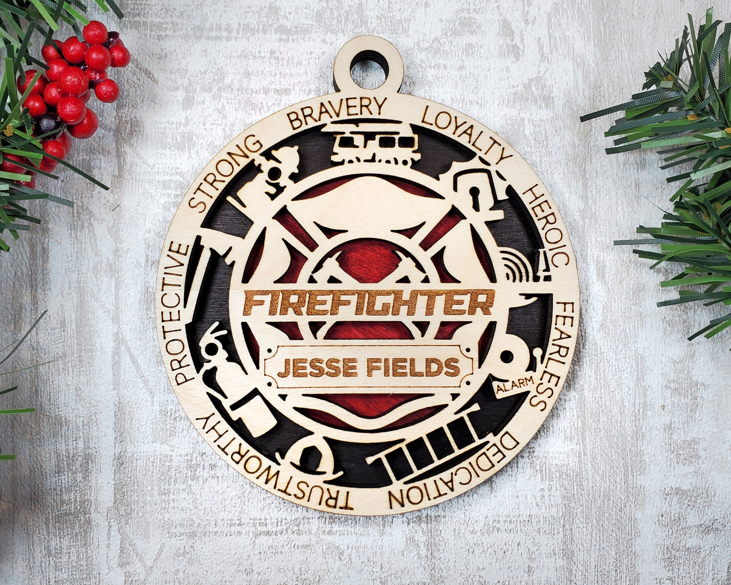 Firefighter Ornament