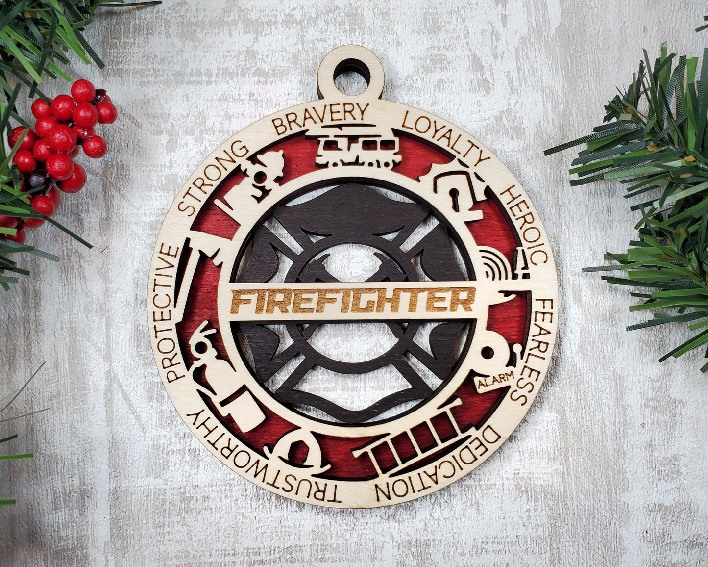 Firefighter Ornament