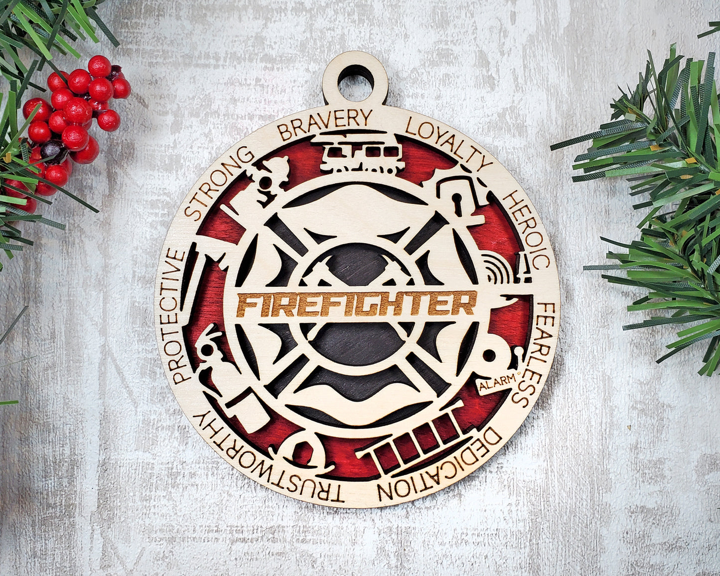 Firefighter Ornament