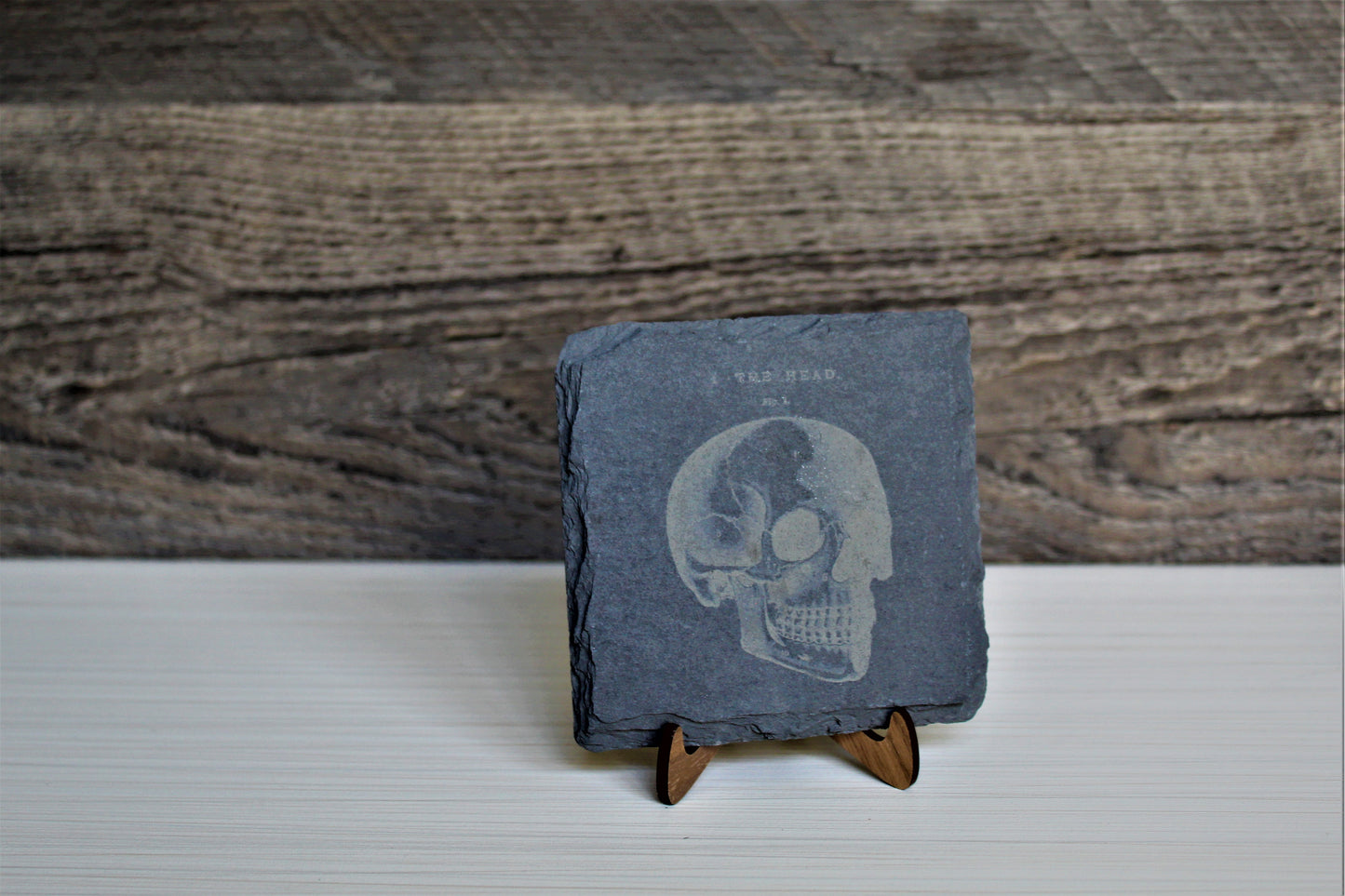 Vintage Anatomy Slate Coasters, set of 4