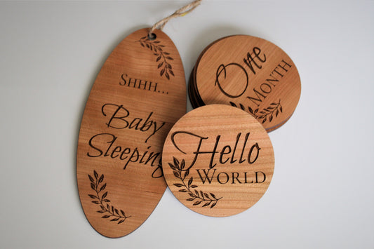 Baby Sleeping Door Hanger