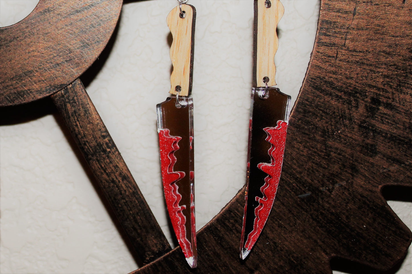 Copy of Bloody Knife Earrings