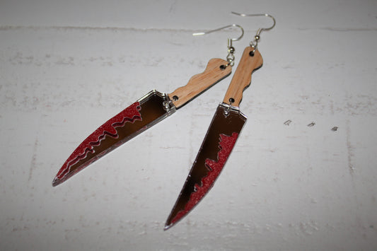 Copy of Bloody Knife Earrings