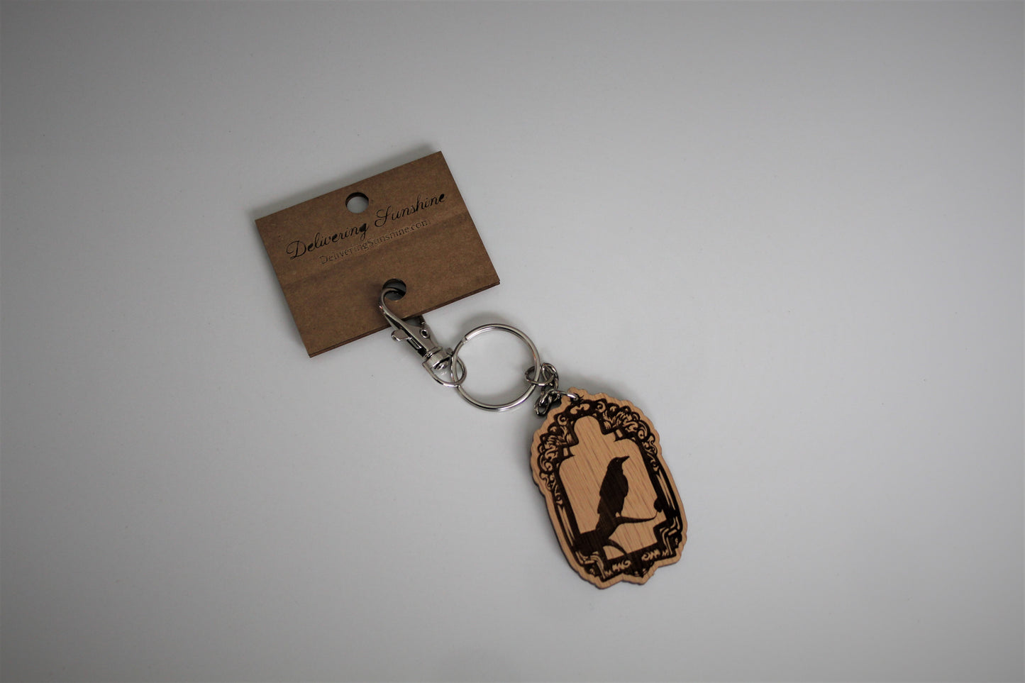 Raven Keychain