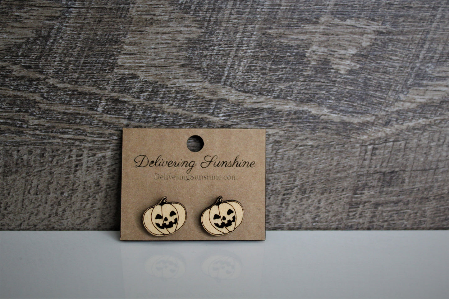 Jack O’Lantern Stud Earrings