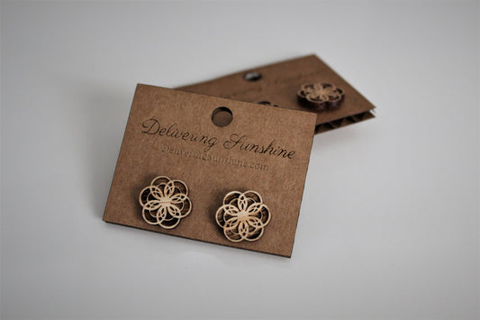 Flower Stud Earrings