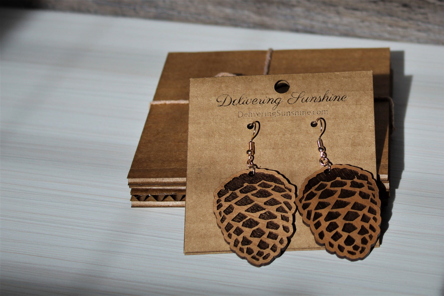 Pine Cone Earrings