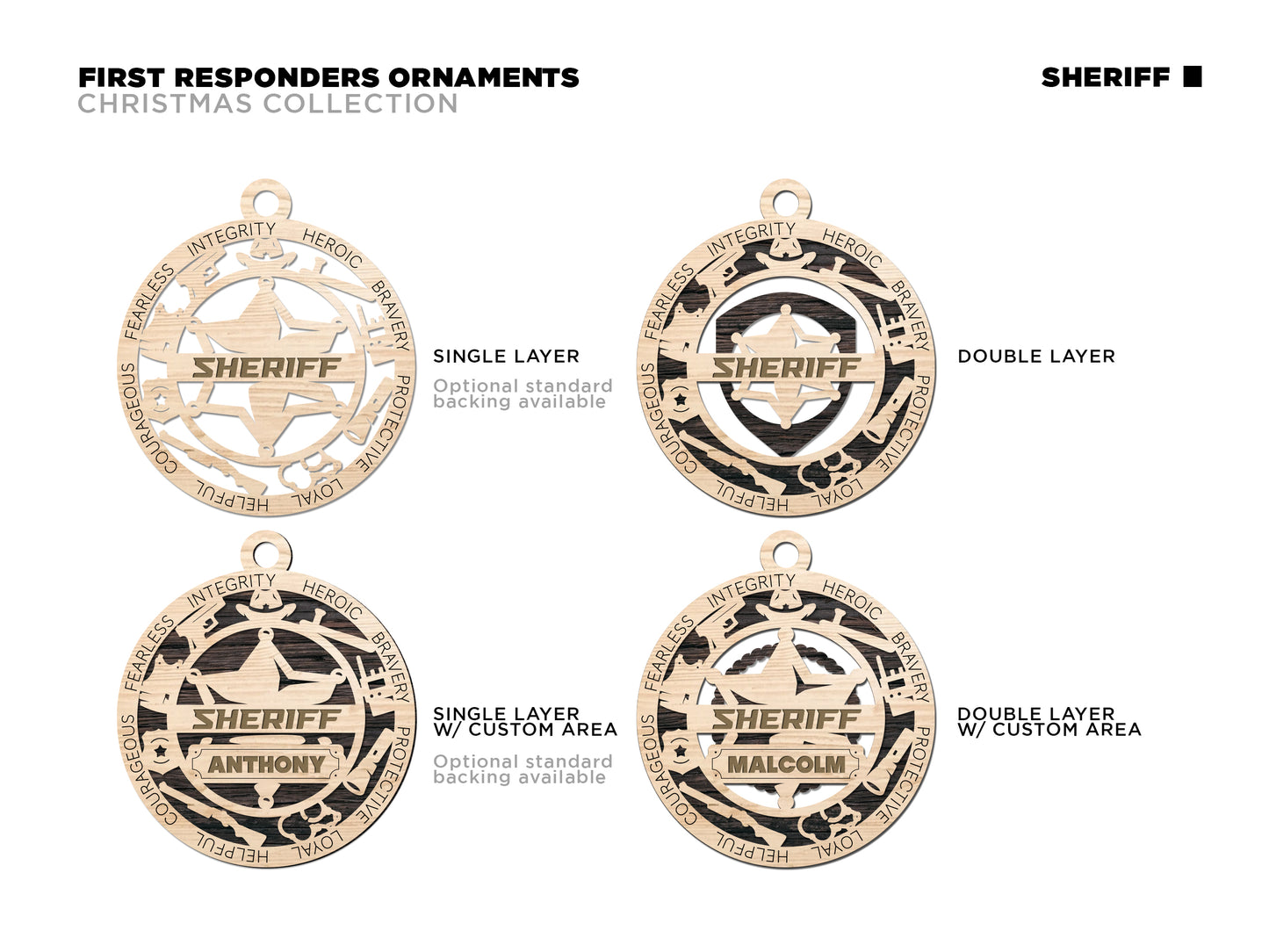 Sheriff Ornament